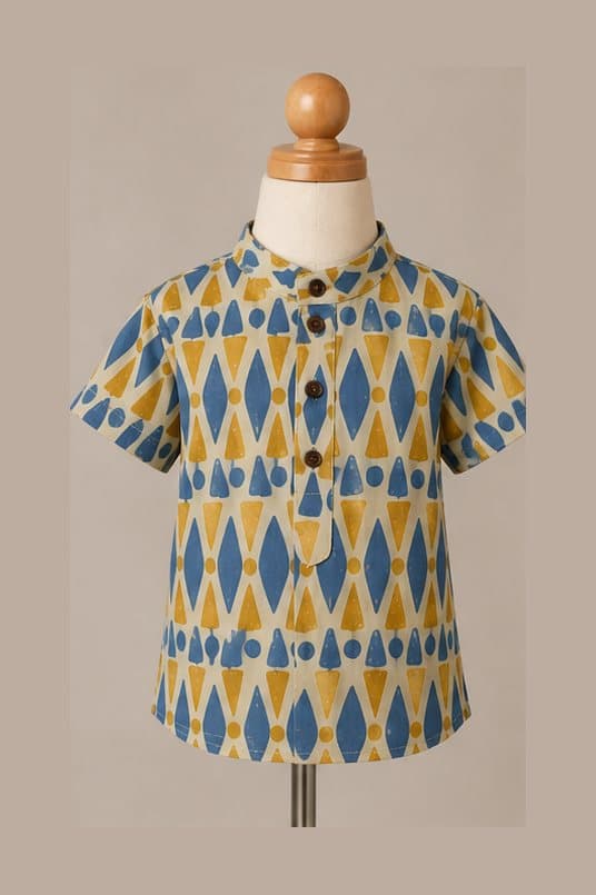 Otis Shirt, Short-sleeve cotton shirt