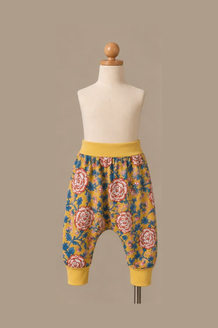 Rafi Trousers, Relaxed drop-crotch trousers